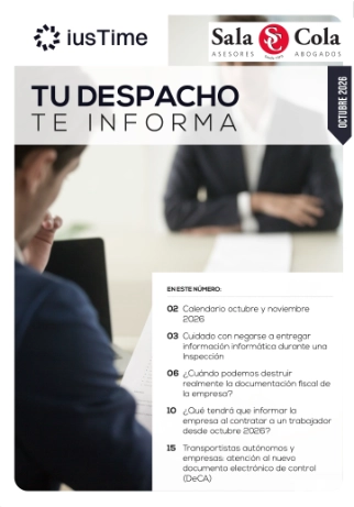 Tu despacho te informa salacola octubre